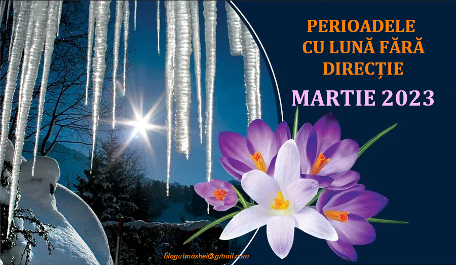 Protejat: Calendar MARTIE 2023. Luna fără direcție.