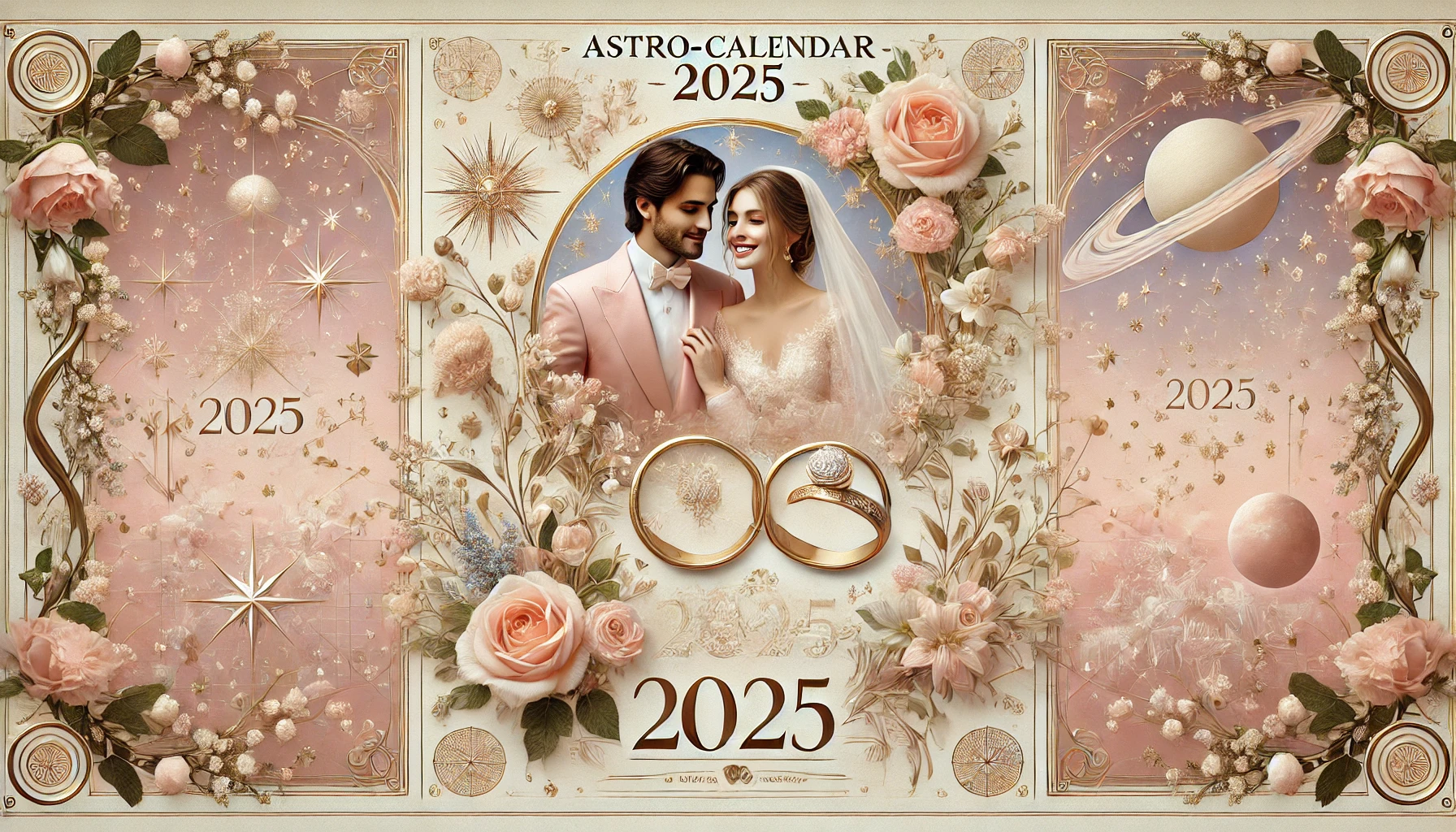 Protejat: Astro-calendar 2025 al zilelor favorabile pentru căsătorii și logodne