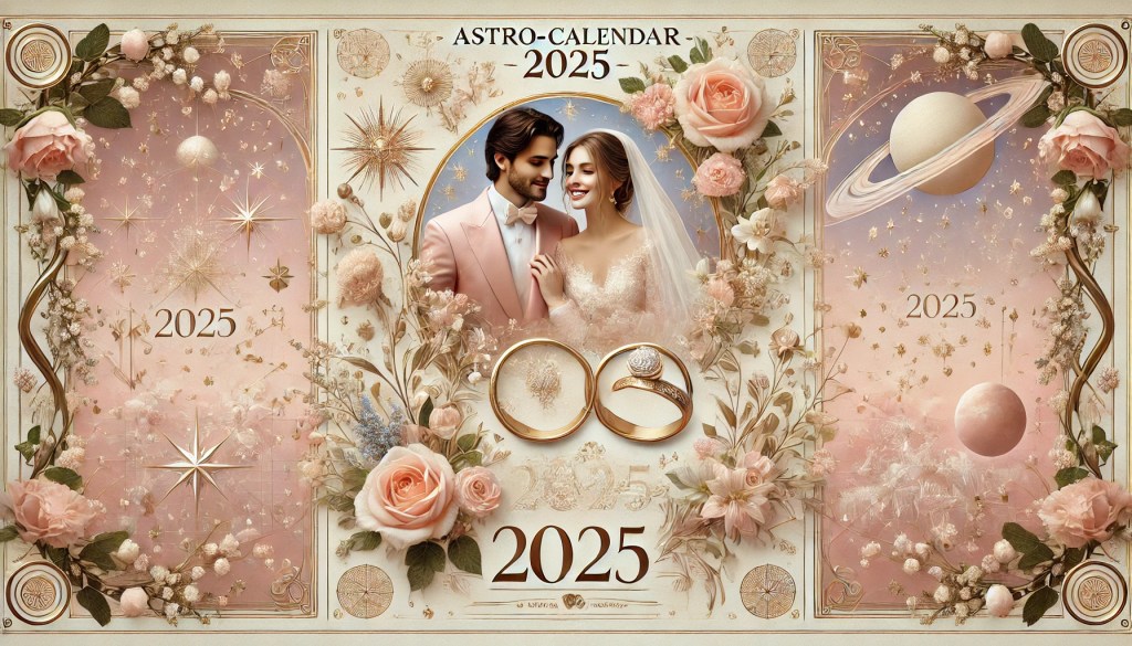 Protejat: Astro-calendar 2025 al zilelor favorabile pentru căsătorii și&nbsp;logodne