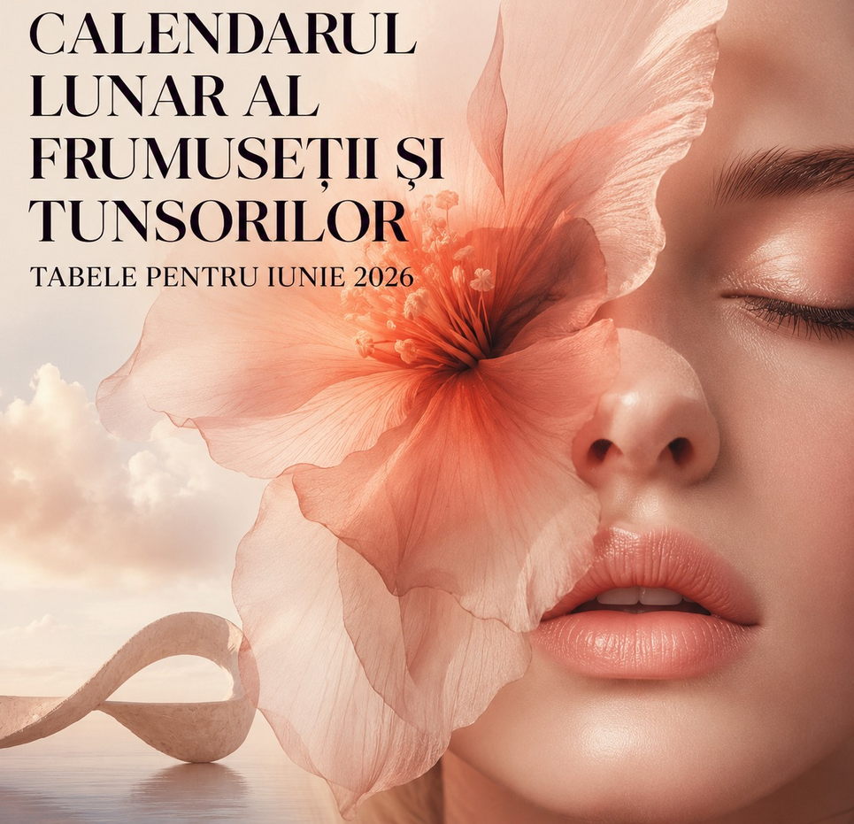 🌙✨ CALENDARUL LUNAR AL FRUMUSEȚII ȘI AL TUNSORILOR – IUNIE 2026